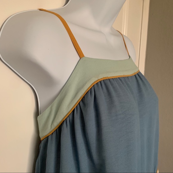 LOFT Tops - NWT LOFT Colorblock Strappy Babydoll Cami